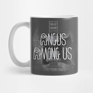 Angus Among Us - who is sus?  SG guitar Mug